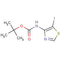 1258934-68-7 tert-butyl N-(5-iodo-1,3-thiazol-4-yl)carbamate chemical structure
