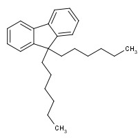 123863-97-8 9,9-dihexylfluorene chemical structure