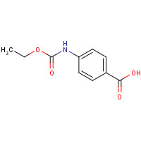 5180-75-6 4-(ethoxycarbonylamino)benzoic acid chemical structure