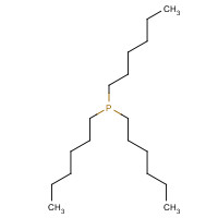 4168-73-4 trihexylphosphane chemical structure