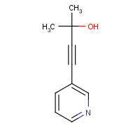 24202-80-0 2-methyl-4-pyridin-3-ylbut-3-yn-2-ol chemical structure