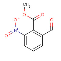142314-70-3 methyl 2-formyl-6-nitrobenzoate chemical structure
