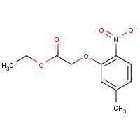 139502-97-9 ethyl 2-(5-methyl-2-nitrophenoxy)acetate chemical structure