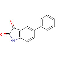109496-98-2 5-phenyl-1H-indole-2,3-dione chemical structure