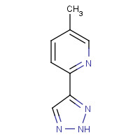 369363-65-5 5-methyl-2-(2H-triazol-4-yl)pyridine chemical structure