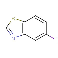 89641-05-4 5-iodo-1,3-benzothiazole chemical structure