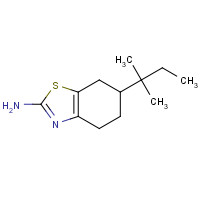676348-29-1 6-(2-methylbutan-2-yl)-4,5,6,7-tetrahydro-1,3-benzothiazol-2-amine chemical structure