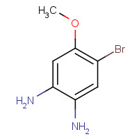 108447-01-4 4-bromo-5-methoxybenzene-1,2-diamine chemical structure