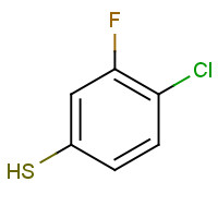 60811-22-5 4-chloro-3-fluorobenzenethiol chemical structure