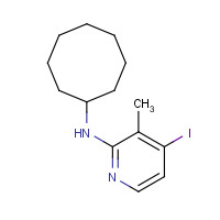 1430849-04-9 N-cyclooctyl-4-iodo-3-methylpyridin-2-amine chemical structure