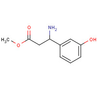 1037313-22-6 methyl 3-amino-3-(3-hydroxyphenyl)propanoate chemical structure