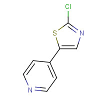 959986-22-2 2-chloro-5-pyridin-4-yl-1,3-thiazole chemical structure