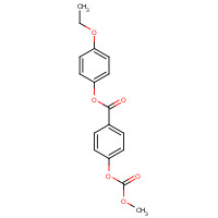 33926-17-9 (4-ethoxyphenyl) 4-methoxycarbonyloxybenzoate chemical structure