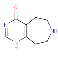 46001-09-6 1,5,6,7,8,9-hexahydropyrimido[4,5-d]azepin-4-one chemical structure