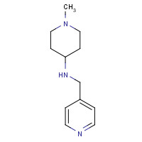 416868-54-7 1-methyl-N-(pyridin-4-ylmethyl)piperidin-4-amine chemical structure