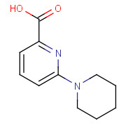 868755-50-4 6-piperidin-1-ylpyridine-2-carboxylic acid chemical structure