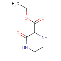 96905-51-0 ethyl 3-oxopiperazine-2-carboxylate chemical structure