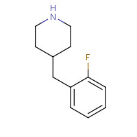 194288-97-6 4-[(2-fluorophenyl)methyl]piperidine chemical structure