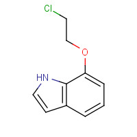 1313043-13-8 7-(2-chloroethoxy)-1H-indole chemical structure