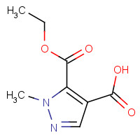 1174886-97-5 5-ethoxycarbonyl-1-methylpyrazole-4-carboxylic acid chemical structure