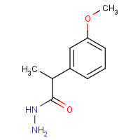 1225382-29-5 2-(3-methoxyphenyl)propanehydrazide chemical structure
