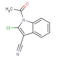 1269407-11-5 1-acetyl-2-chloroindole-3-carbonitrile chemical structure