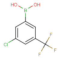 1160561-31-8 [3-chloro-5-(trifluoromethyl)phenyl]boronic acid chemical structure