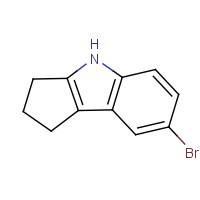 164736-47-4 7-bromo-1,2,3,4-tetrahydrocyclopenta[b]indole chemical structure