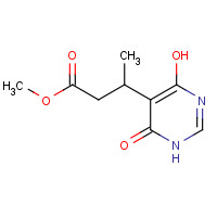 1092460-40-6 methyl 3-(4-hydroxy-6-oxo-1H-pyrimidin-5-yl)butanoate chemical structure