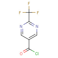 306960-78-1 2-(trifluoromethyl)pyrimidine-5-carbonyl chloride chemical structure