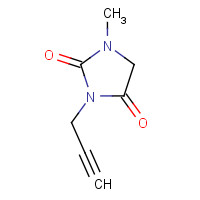 733051-28-0 1-methyl-3-prop-2-ynylimidazolidine-2,4-dione chemical structure