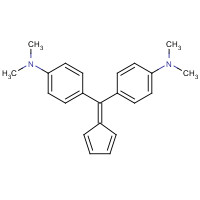 14060-53-8 4-[cyclopenta-2,4-dien-1-ylidene-[4-(dimethylamino)phenyl]methyl]-N,N-dimethylaniline chemical structure