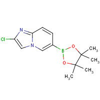 1187820-12-7 2-chloro-6-(4,4,5,5-tetramethyl-1,3,2-dioxaborolan-2-yl)imidazo[1,2-a]pyridine chemical structure