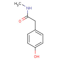 29121-34-4 2-(4-hydroxyphenyl)-N-methylacetamide chemical structure