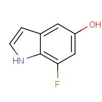 1227579-28-3 7-fluoro-1H-indol-5-ol chemical structure