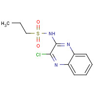 928139-36-0 N-(3-chloroquinoxalin-2-yl)propane-1-sulfonamide chemical structure