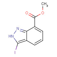 944899-05-2 methyl 3-iodo-2H-indazole-7-carboxylate chemical structure