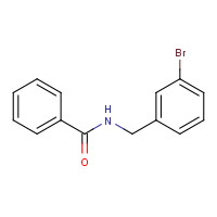 398149-59-2 N-[(3-bromophenyl)methyl]benzamide chemical structure