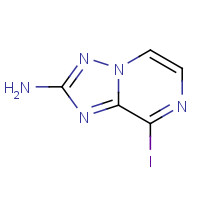 1360612-63-0 8-iodo-[1,2,4]triazolo[1,5-a]pyrazin-2-amine chemical structure