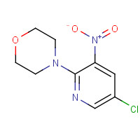 1259439-03-6 4-(5-chloro-3-nitropyridin-2-yl)morpholine chemical structure