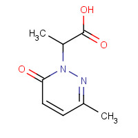 412018-67-8 2-(3-methyl-6-oxopyridazin-1-yl)propanoic acid chemical structure