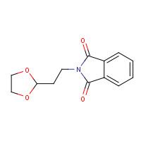 185563-61-5 2-[2-(1,3-dioxolan-2-yl)ethyl]isoindole-1,3-dione chemical structure