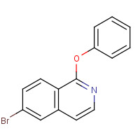 215453-25-1 6-bromo-1-phenoxyisoquinoline chemical structure