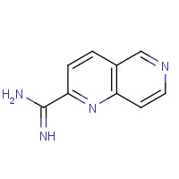1179532-96-7 1,6-naphthyridine-2-carboximidamide chemical structure