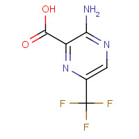 1996-45-8 3-amino-6-(trifluoromethyl)pyrazine-2-carboxylic acid chemical structure