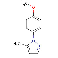 1123828-07-8 1-(4-methoxyphenyl)-5-methylpyrazole chemical structure