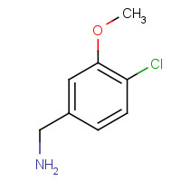 247569-42-2 (4-chloro-3-methoxyphenyl)methanamine chemical structure