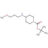 887588-23-0 tert-butyl 4-(3-methoxypropylamino)piperidine-1-carboxylate chemical structure