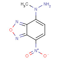 214147-22-5 1-methyl-1-(4-nitro-2,1,3-benzoxadiazol-7-yl)hydrazine chemical structure