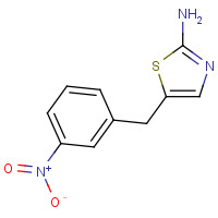 207463-34-1 5-[(3-nitrophenyl)methyl]-1,3-thiazol-2-amine chemical structure